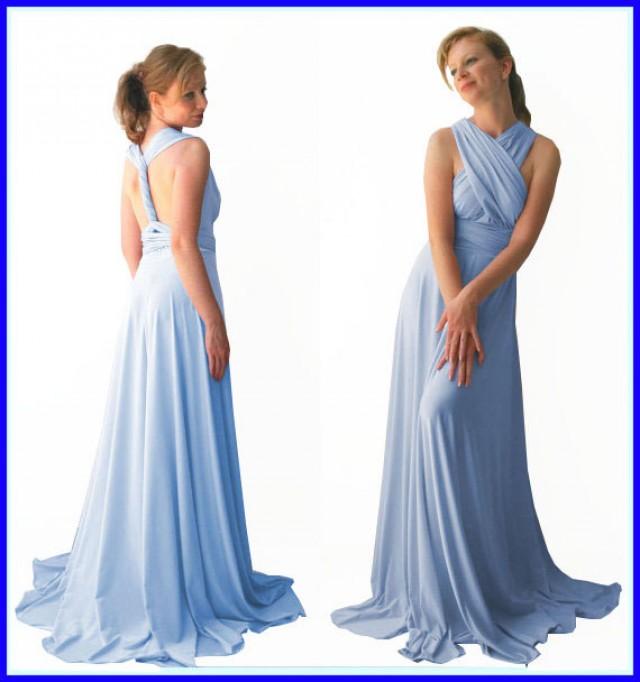 baby blue color dress