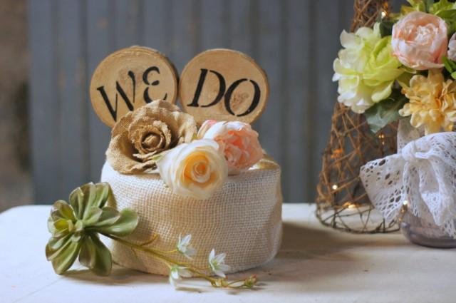 Wedding Cake Topper Wedding Decoration Wood Cake Topper Rustic