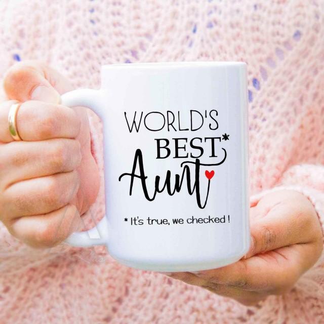 World's Best Aunty Coffee Mug Perfect gift for her