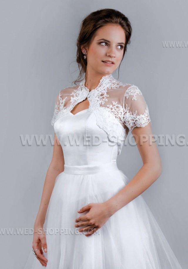 short white bolero jacket