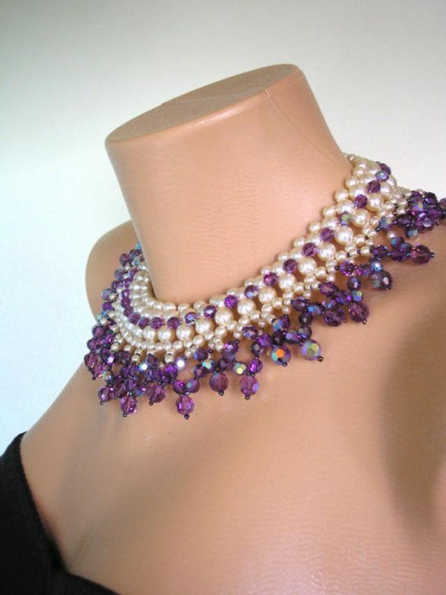 amethyst choker amethyst choker