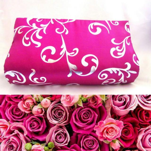 Classy Clutch, Hot Pink & Silver Clutch, Statement Clutches, Magenta