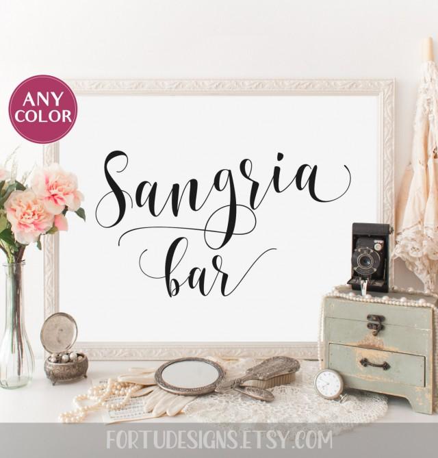Wedding Sangria Bar Sign Party Sangria Sign Wedding Drink Sign Sangria wedding-sangria-bar-sign-party-sangria-sign-wedding-drink-sign-sangria