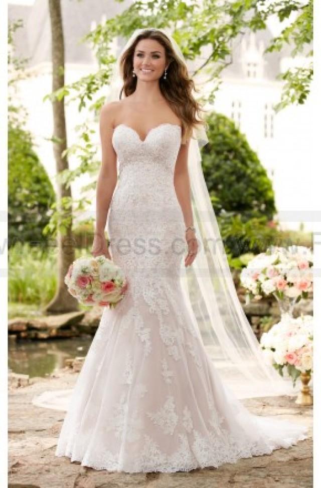 romantic lace wedding gown