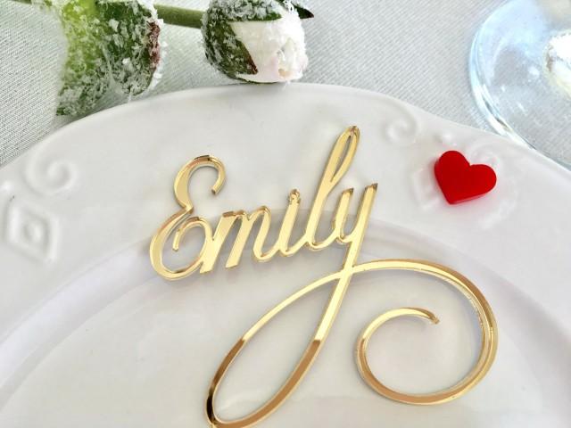 Laser Cut Names For Wedding