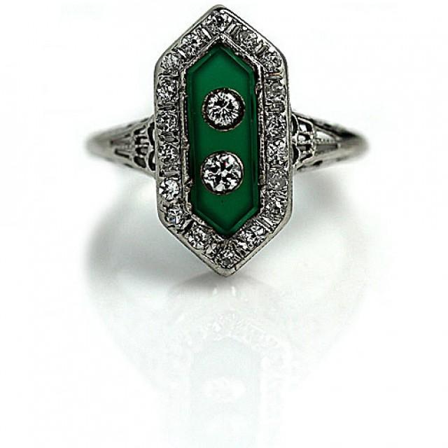 estate onyx ring