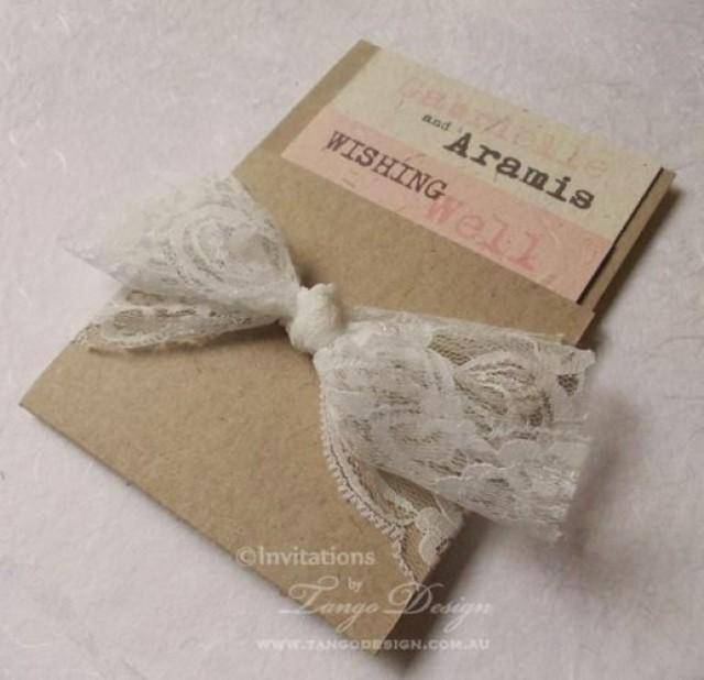 SHABBY CHIC Wedding Invitations Vintage Invitation Rustic Wedding. 24