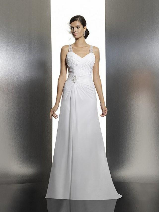 Wedding Dress With Detachable Straps #2696915 - Weddbook