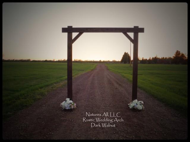 Outdoor Wedding Arch Arbor Compete Kit For Outdoor Weddings Rustic