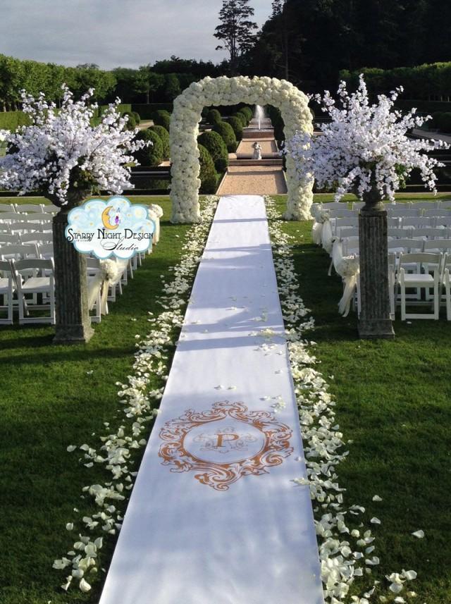 Aisle Runner, Wedding Aisle Runner, Custom Aisle Runner //Non Slip