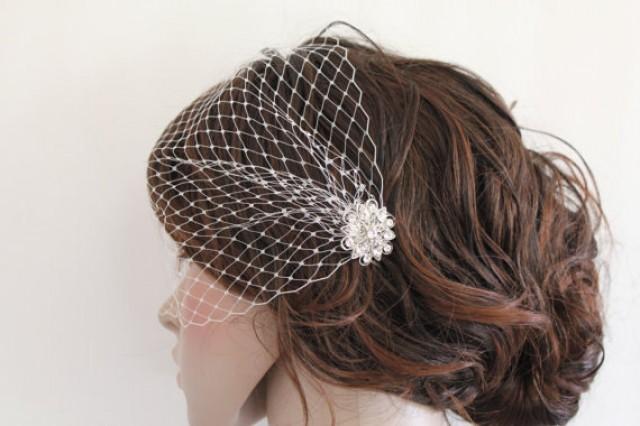 Birdcage Veil Bridal Wedding Birdcage Veil Ivory Bird Cage Veil