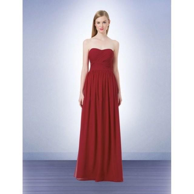 Bill Levkoff 1212 Bridesmaid Dress A Line, Drop Waist Bridesmaids