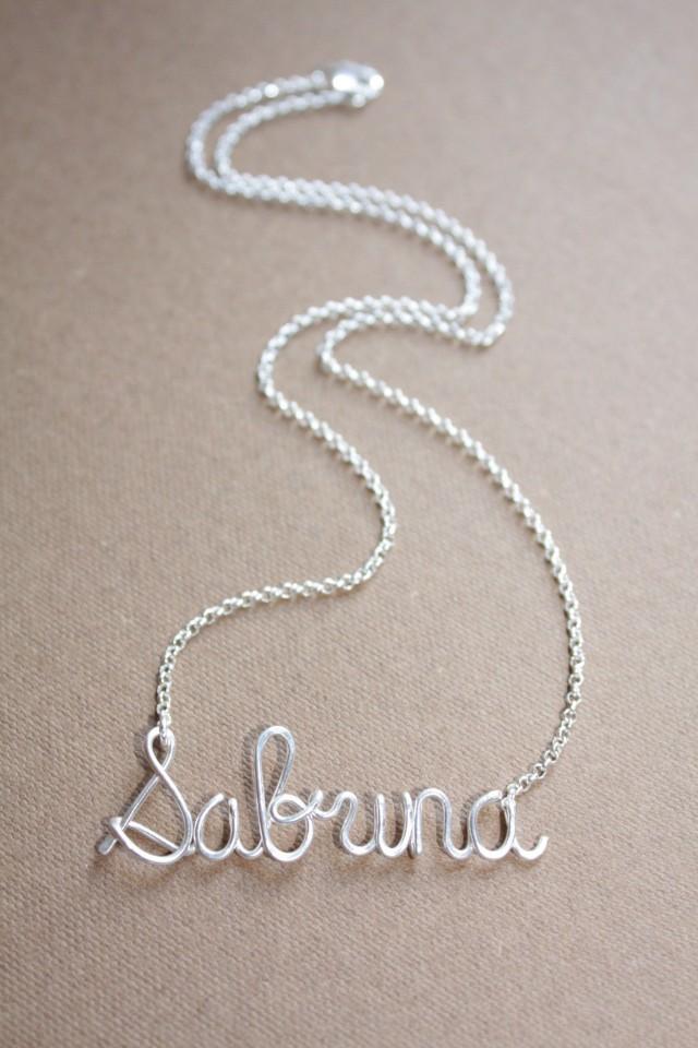 Name Necklace-Name Jewelry-Personalized 