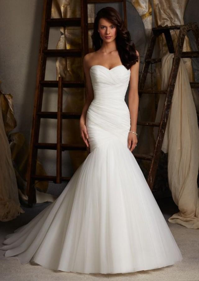 6-8-10-12-14-16 2020 White/Ivory Mermaid Wedding Dresses Bridal Gown Stock Size 