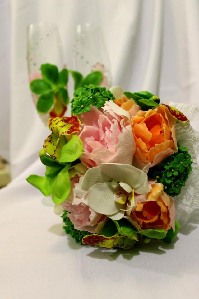 Wedding Bouquet, Wedding Flowers, Keepsake Bouquet, Bridal Bouquet