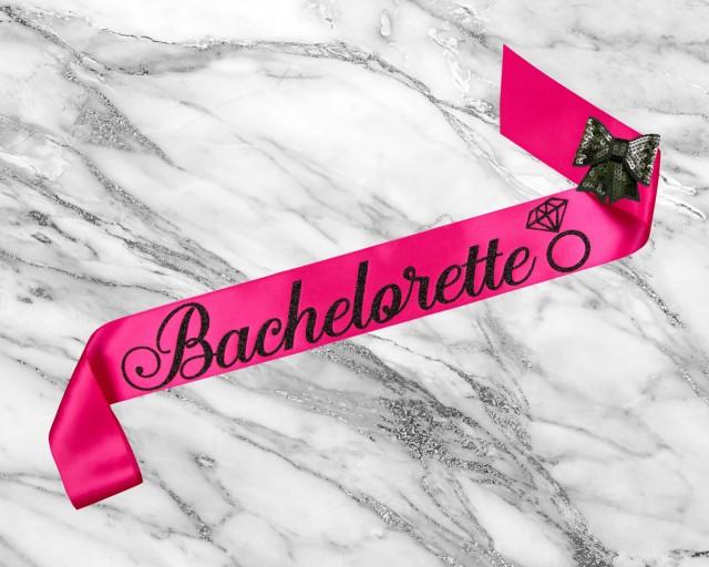Bachelorette Sash, Bridal Shower Sash, Bride To Be Sash Bachelorette