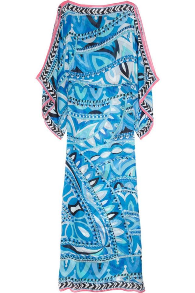 emilio pucci kaftan dress