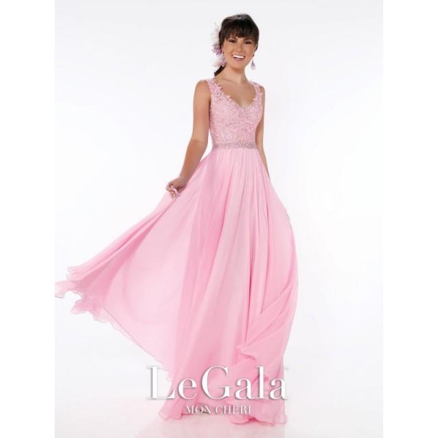 Pink Tony Bowl Le Gala Gowns Long Island Le Gala By Mon Cheri 116561 Le Gala Prom By Mon Cheri