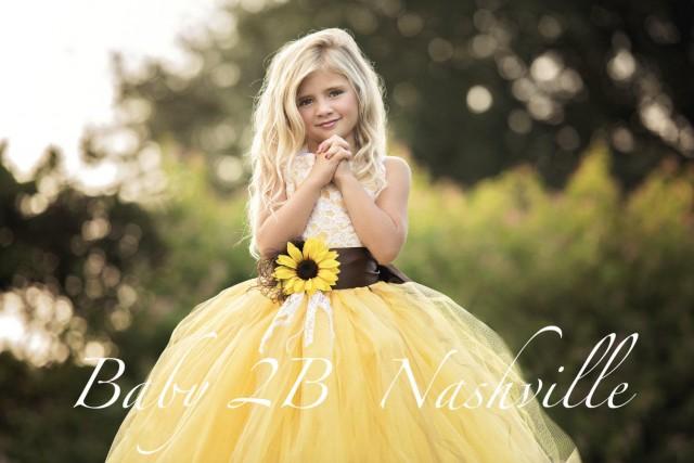 sunflower bridesmaid dresses