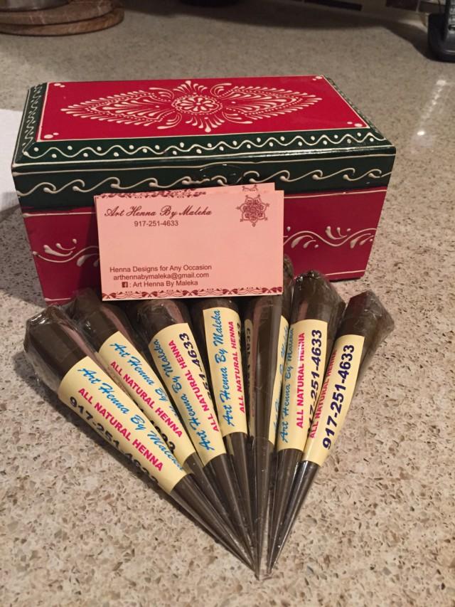 Fresh Natural Organic Ready To Use Henna Cones - Mehndi Cones #2711157