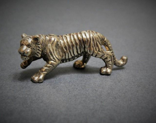 Tiger, Bronze Figurine, Bronze Statue, Office Gift, Bronze Handmade
