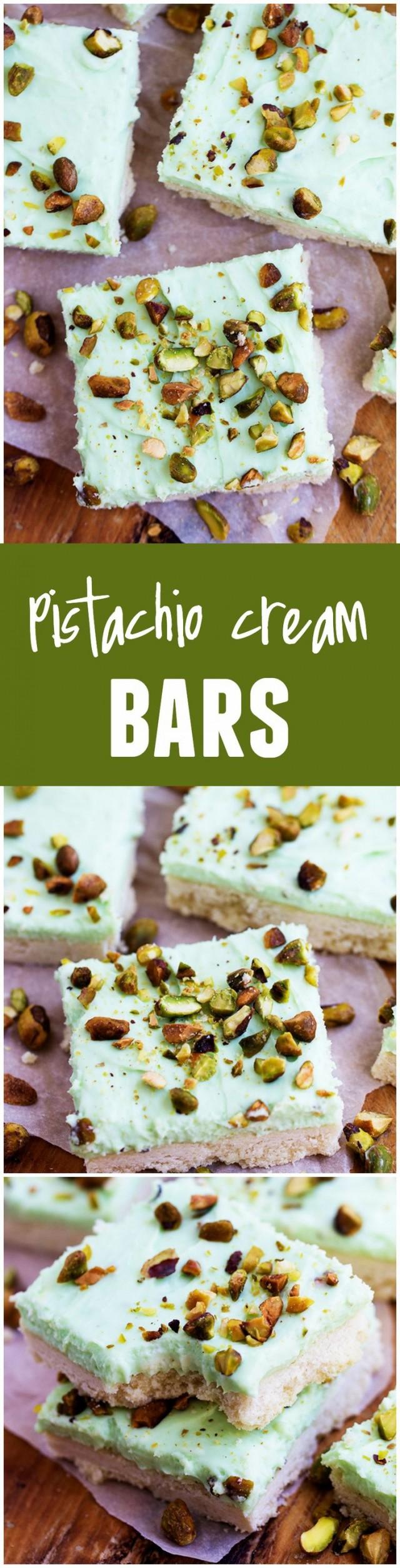 Food & Favor Pistachio Cream Bars 2715792 Weddbook