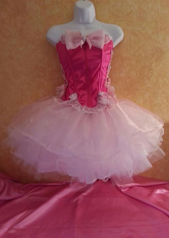 Sexy Cute Fuchsia Corset Aurora 