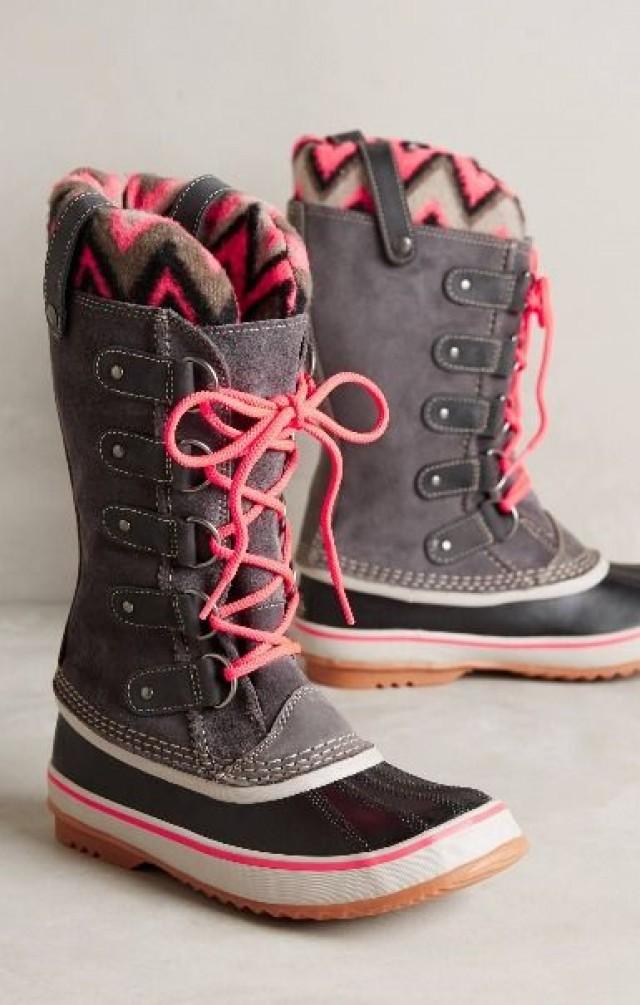 sorel boots anthropologie