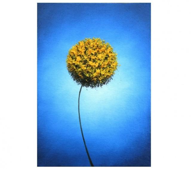 Yellow Floral Art Photographic Print Abstract Flower Art Photo
