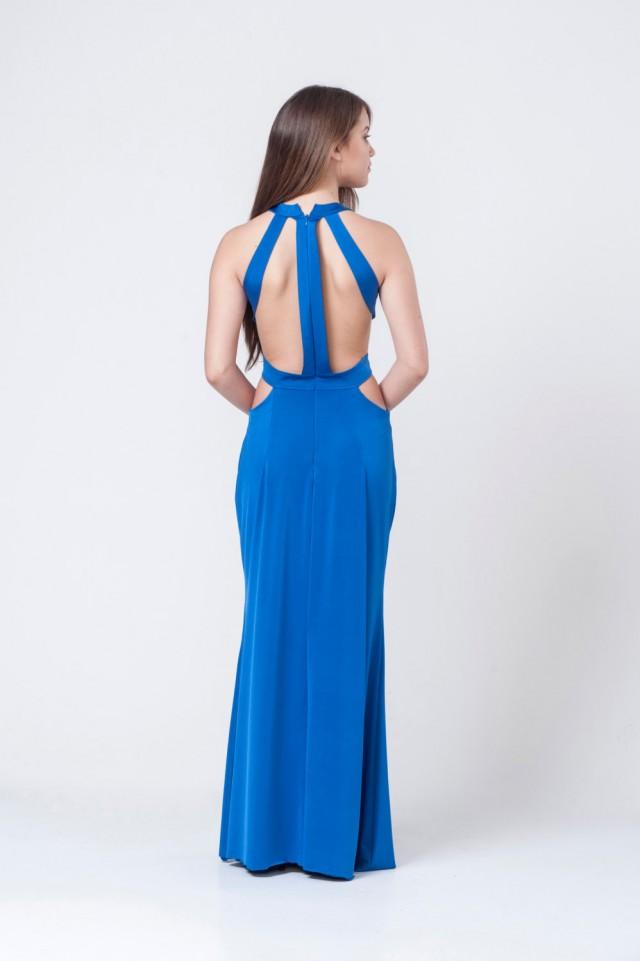 Royal Blue Evening Dress, Prom Dress, Bridesmaid Dress, Elegant Dress