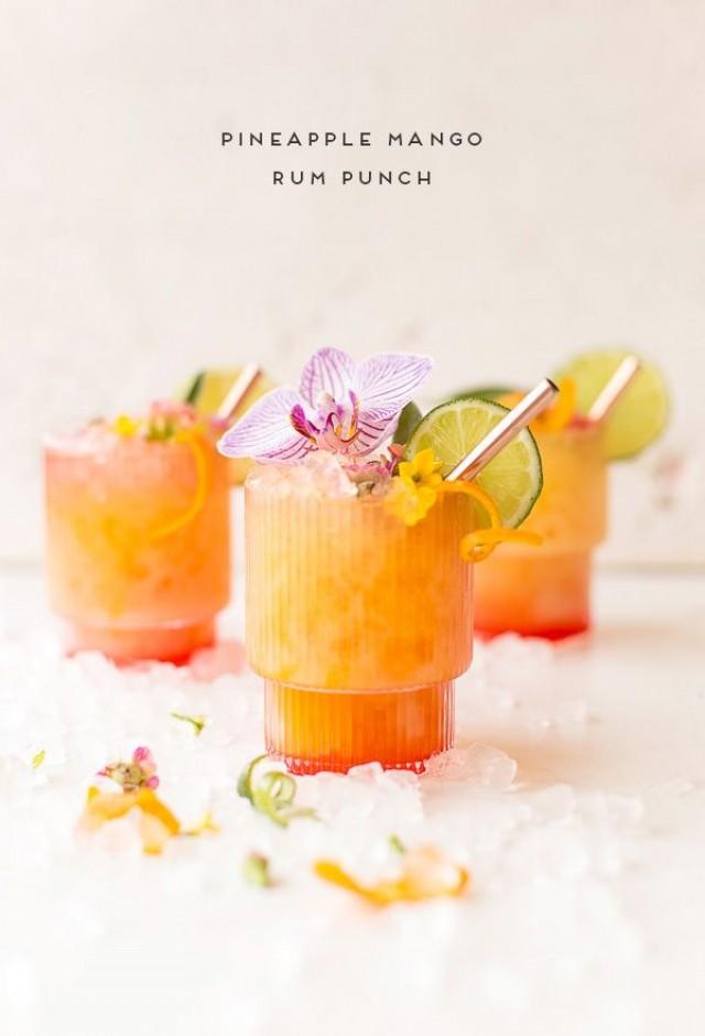 A Pineapple Mango Rum Punch Recipe Inspired By The Caribbean 2722940