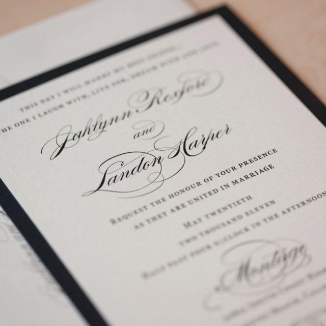 Elegant Wedding Invitation Clic Elegant Wedding Invitation Clic