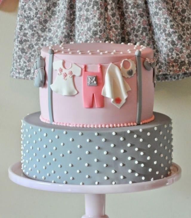 Pink Gray Baby Shower Ideas Decor Favors Planning 2723324