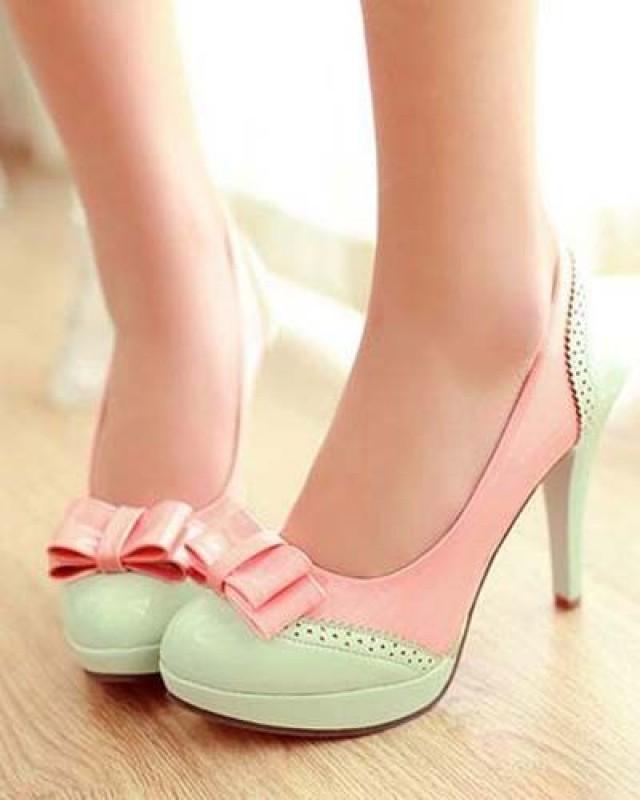 open toe wedge high heels