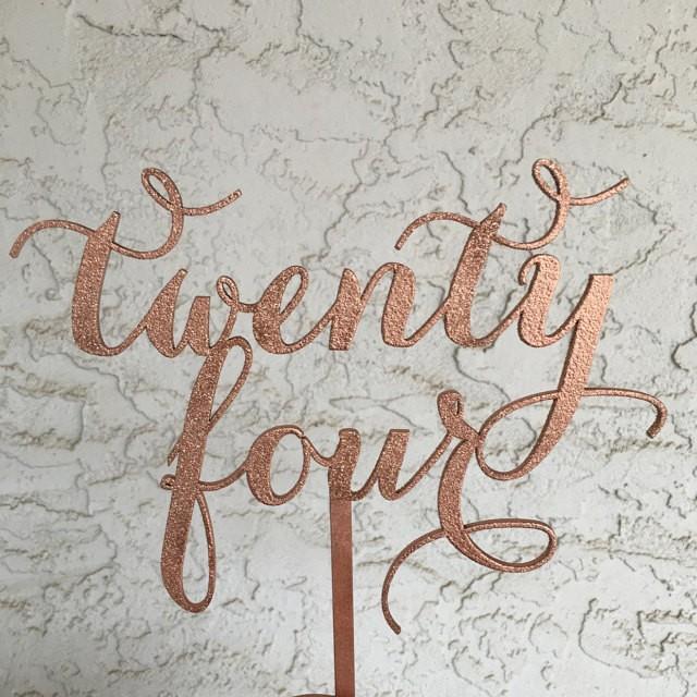 Gold Table Numbers