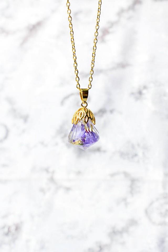 Purple Flower Necklace Best Sale, 58% OFF | campingcanyelles.com