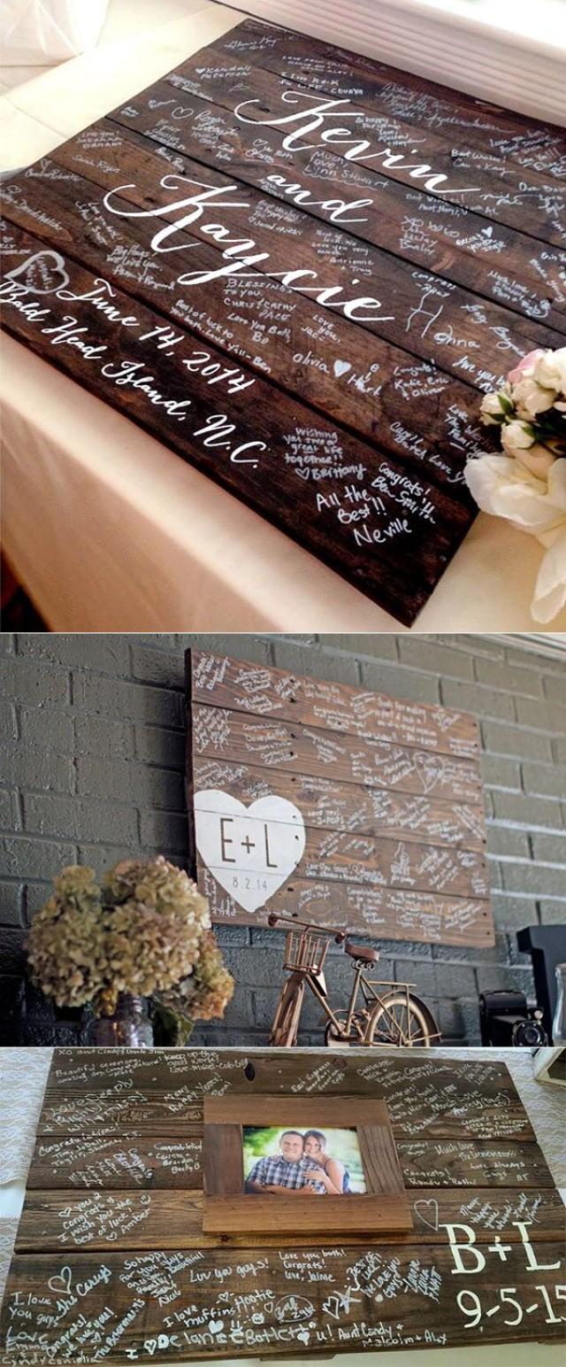 20 MustSee NonTraditional Wedding Guest Book Alternatives 2735579