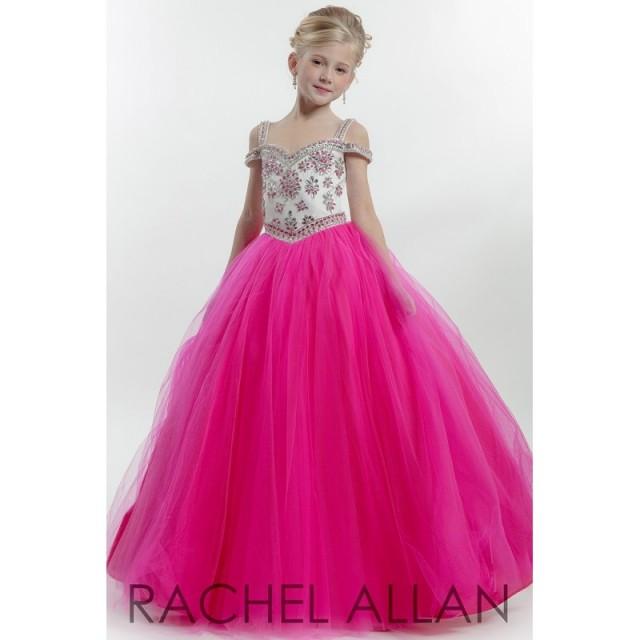 Rachel Allan 1639 Pageant Dress - Sweetheart Long Pageant Rachel Allan 