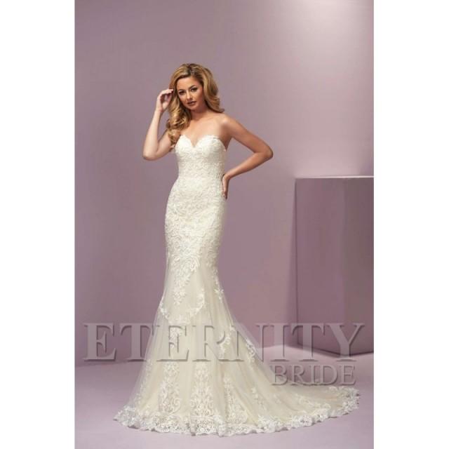 Style D By Eternity Bride Ivory White Lace Tulle Floor Sweetheart