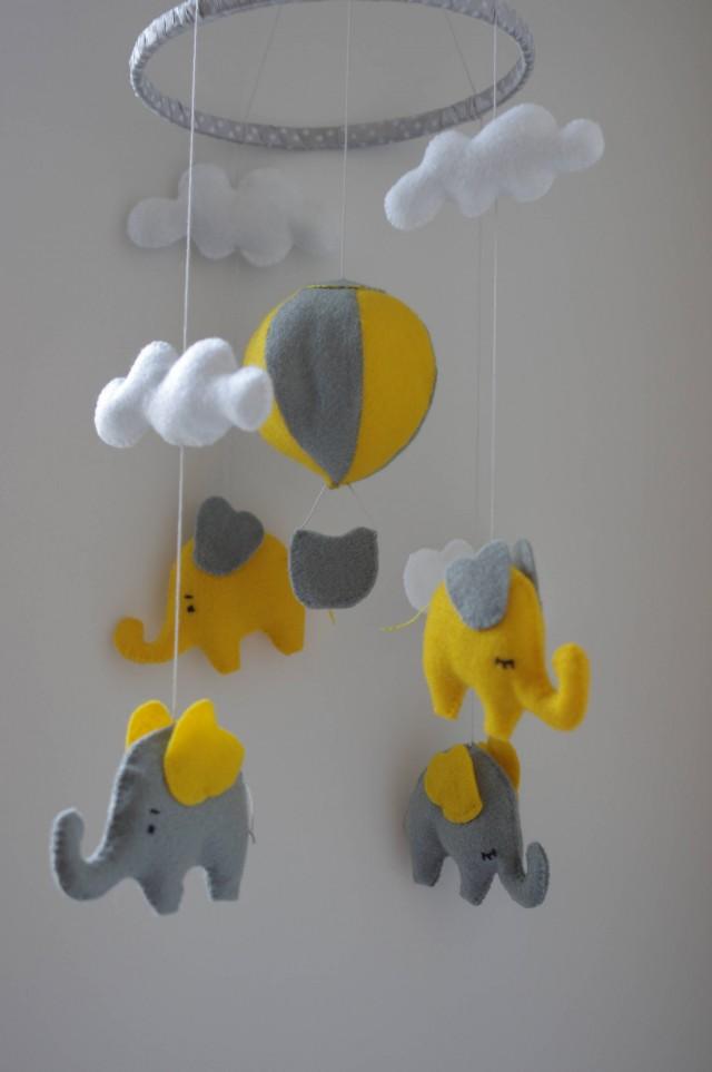 Nursery Mobile Baby Mobile Elephant Hot 