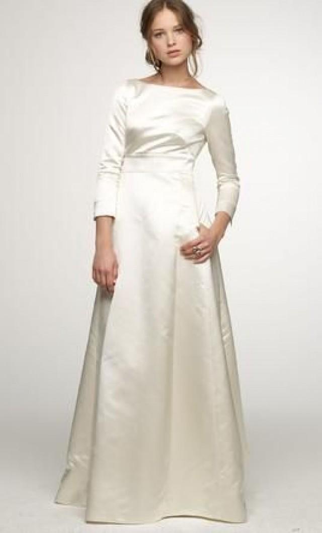 J Crew Duchesse Satin Noelle Gown 465 Size 8 2758499 Weddbook