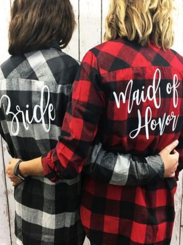 Wedding Theme Bulk Flannel Bridal Party Flannels 2760441