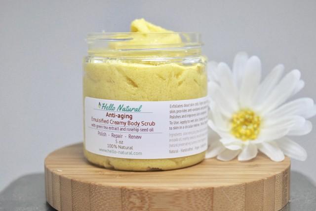 Turmeric Scrub Thousand Wishes Anti Aging Creamy Body Scrub Organic Sugar Whipped Scrub Non 