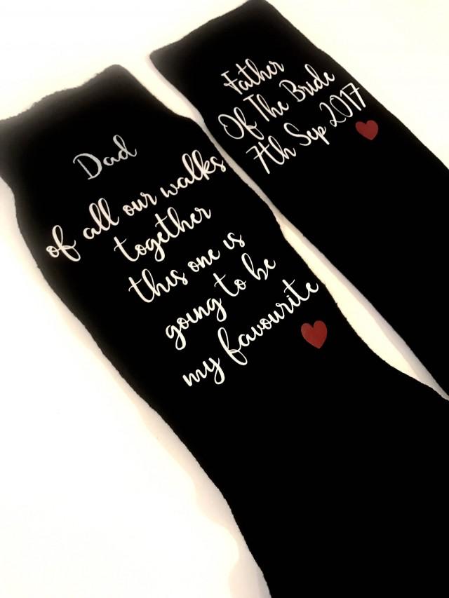dad wedding socks