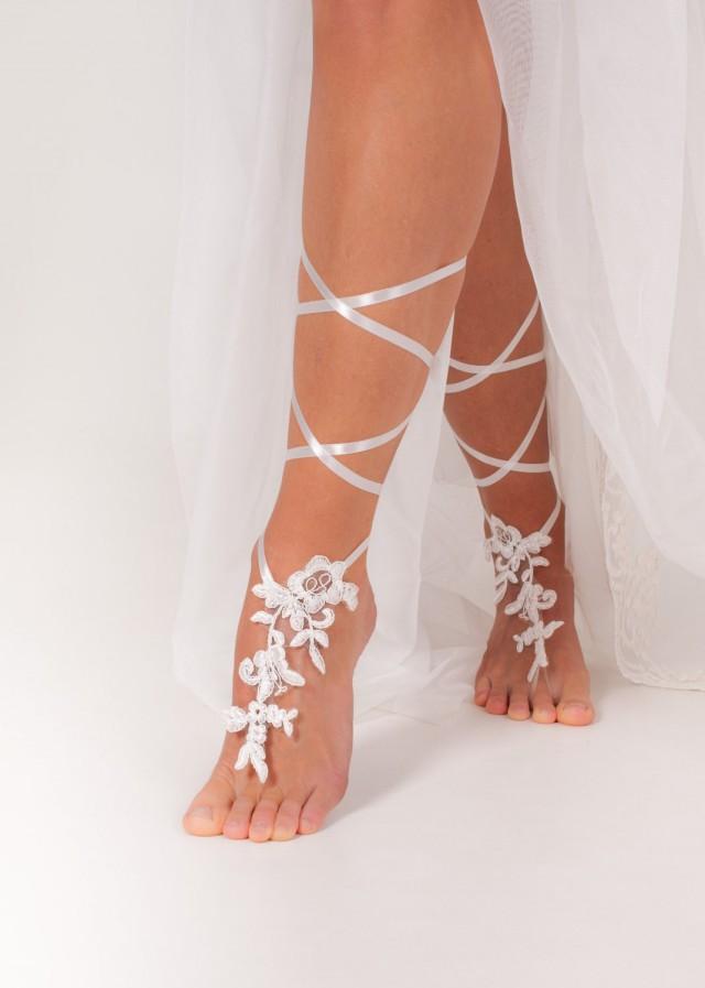 footless beach sandals