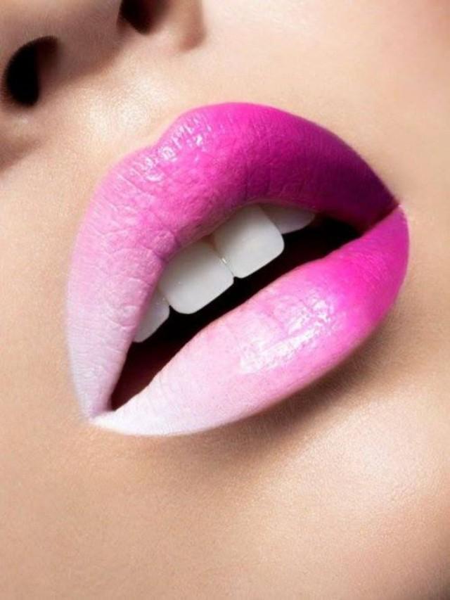 Pink Ombre Lips.