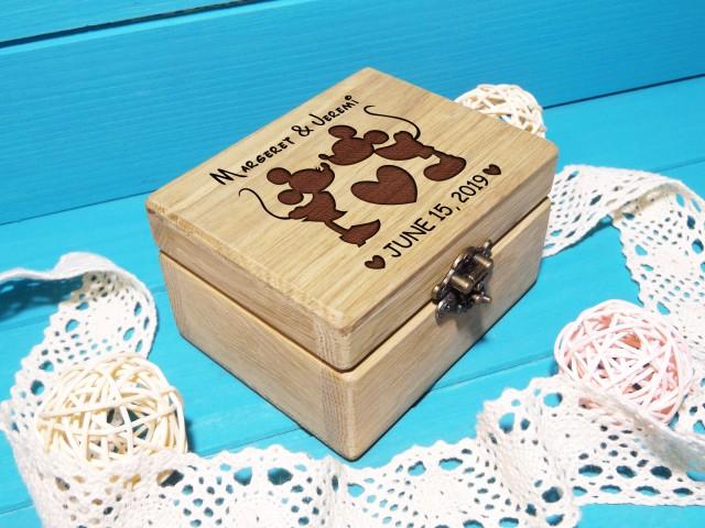 mickey mouse engagement ring box
