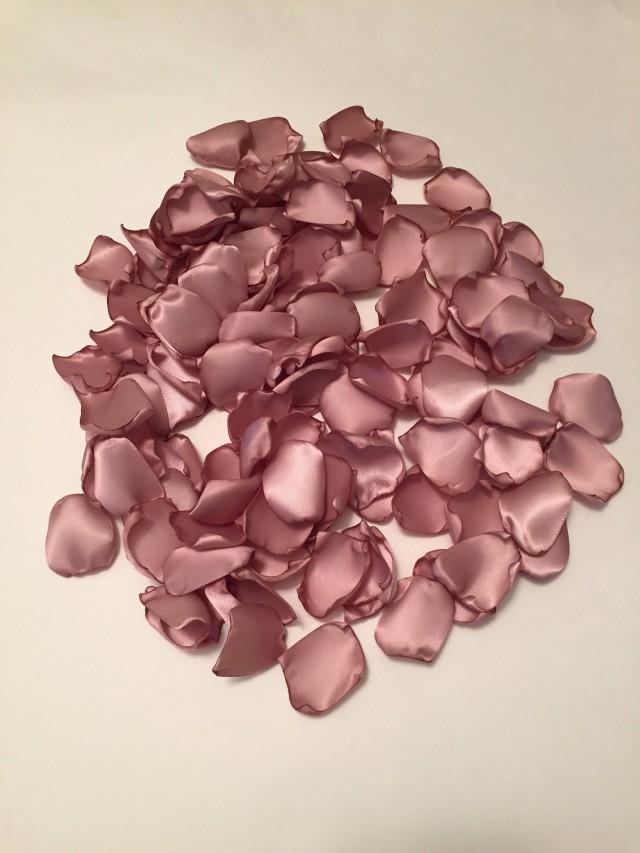 Mauve Rose Petals/Rose Gold Wedding/Rose Petals/Dusty Pink Petals