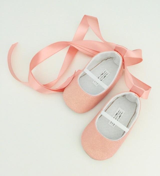 flower girl shoes blush