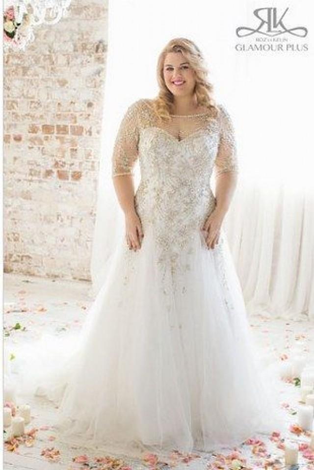 31 Jaw Dropping Plus Size Wedding Dresses 2804438 Weddbook 3500